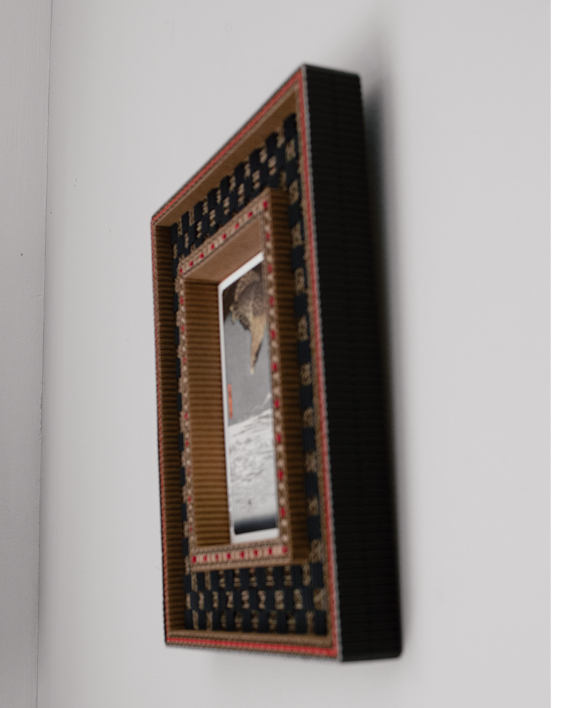Cadre artisanal en carton - Aigle