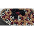 Handcrafted heart box - black