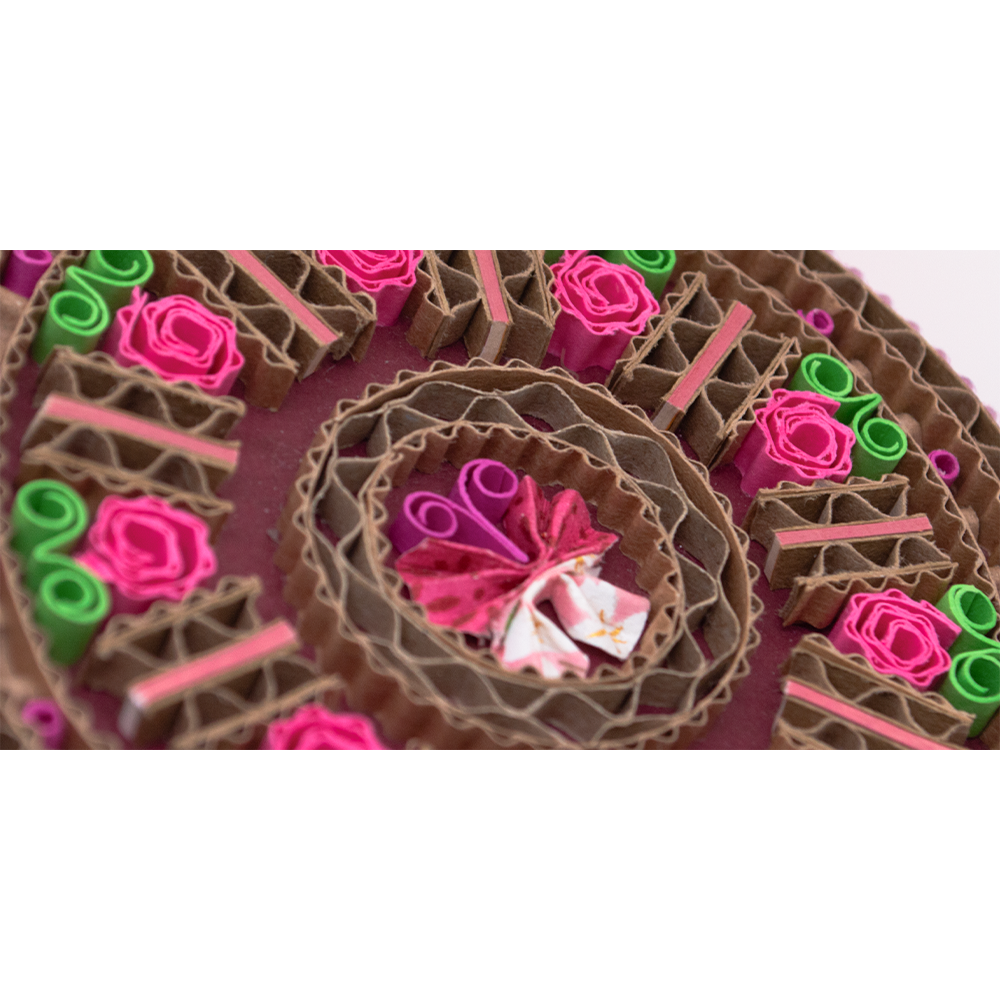 Handcrafted Origami Butterfly Box - Pink