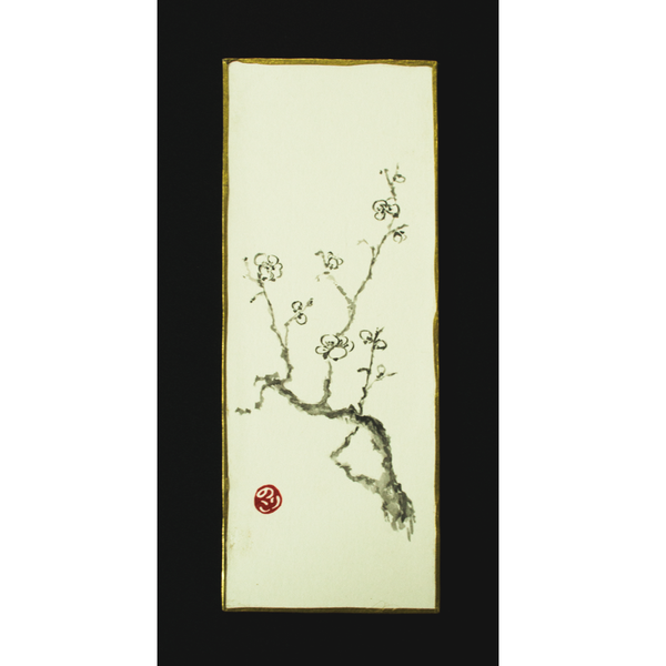 Tanzaku: White Plum
