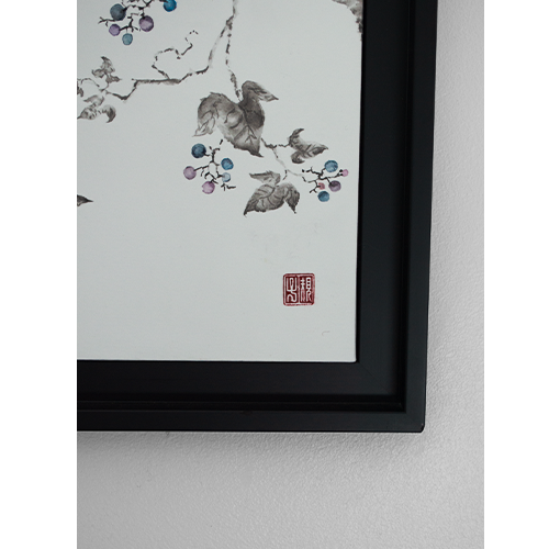 Sumi-e Vignes sauvages